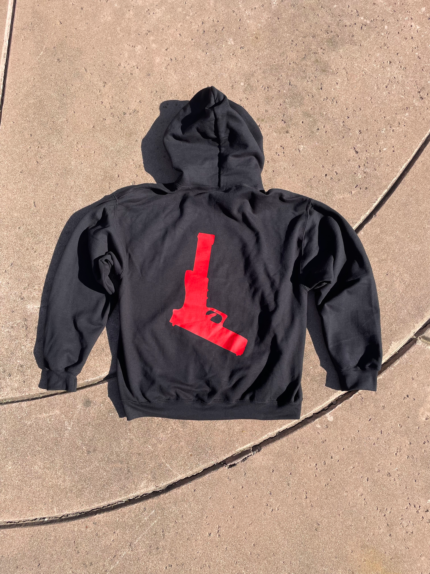 Iconic Glock Hoodie v2 ( BACK ONLY )