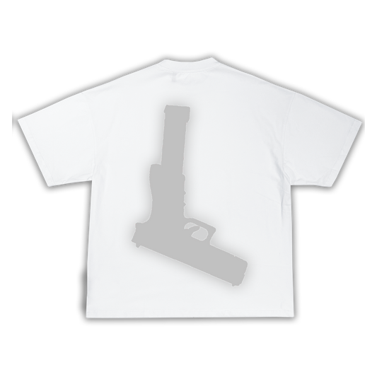 Glock Only Reflective Tee - White