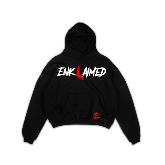 Red Iconic Glock Hoodie - Black ( Enklaimed )