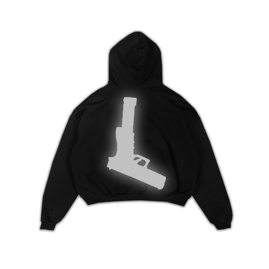 Glock Only Reflective Hoodie - Black