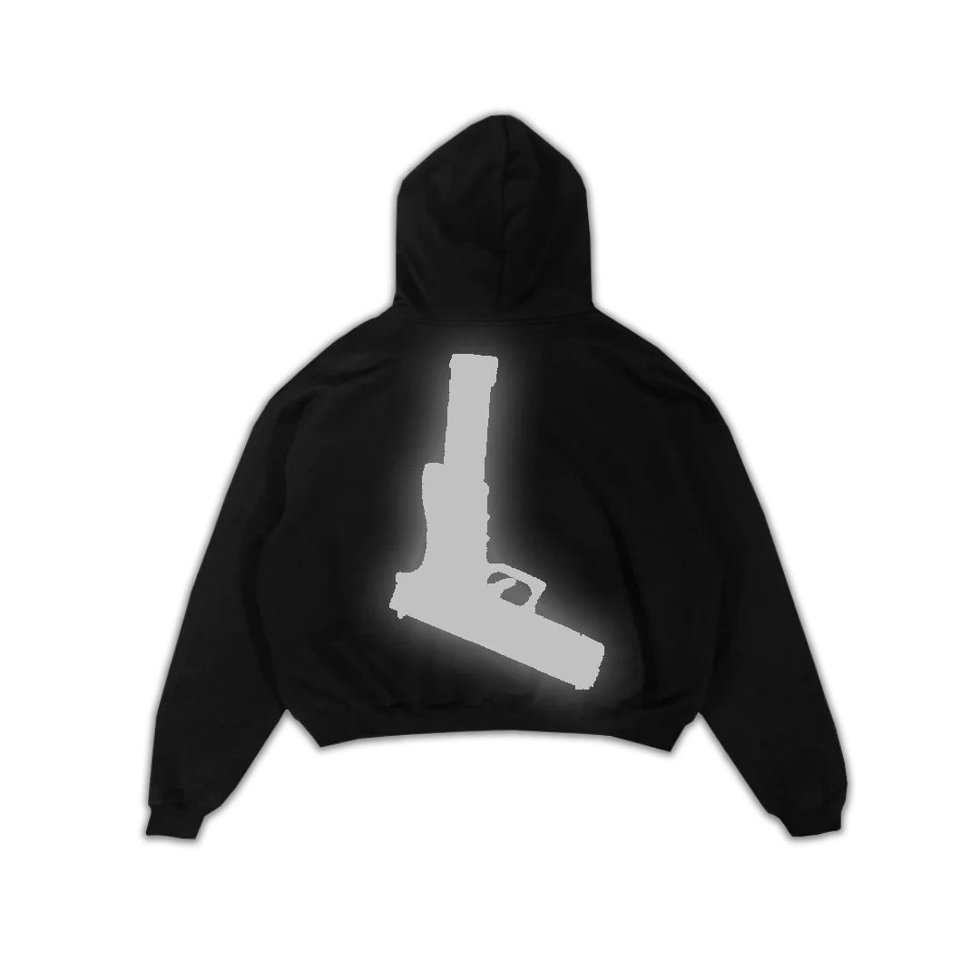 Glock Only Reflective Hoodie - Black ( Enklaimed )