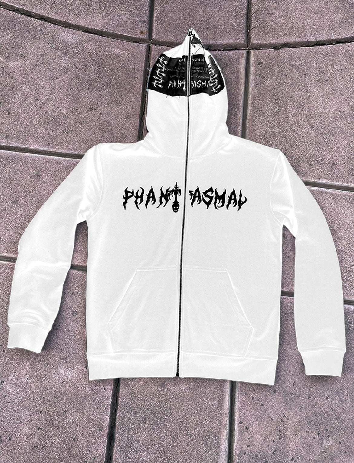 Tag Face Full-Zip Hoodie ( Phantasmal )