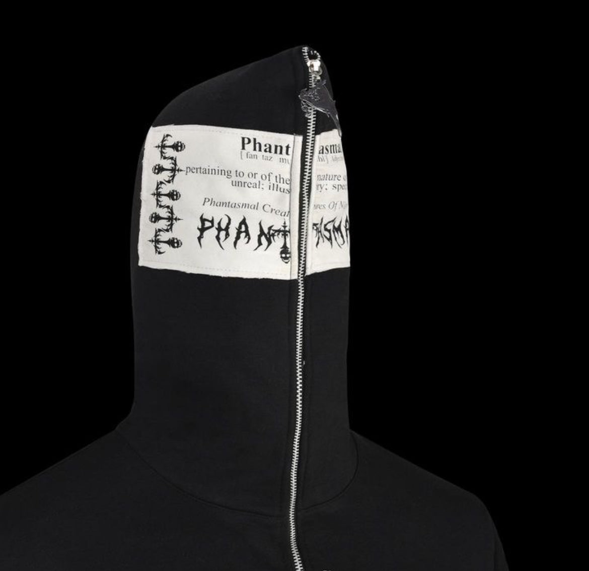 Tag Face Full-Zip Hoodie ( Phantasmal )