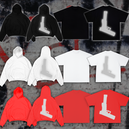 Glock Only Reflective Hoodie - Red