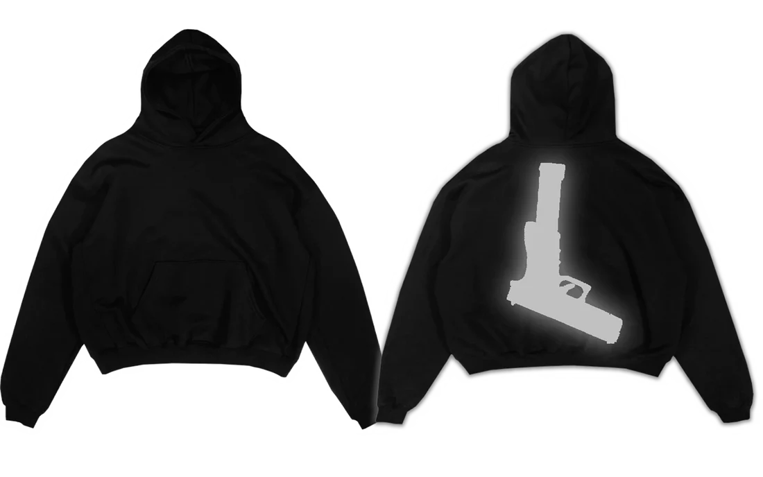 Glock Only Reflective Hoodie - Black ( Enklaimed )