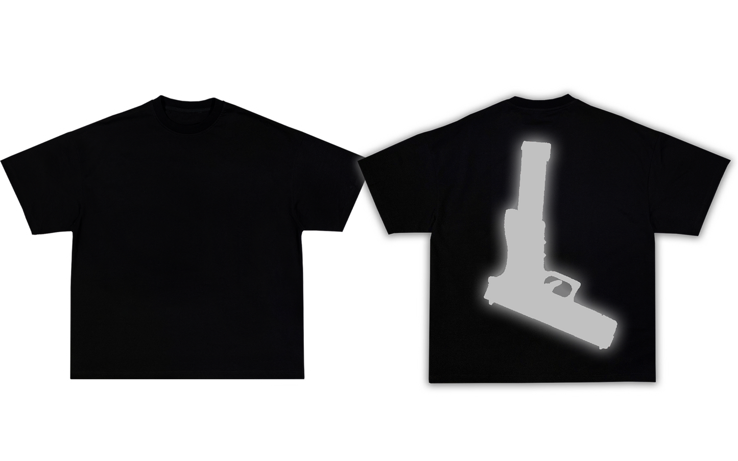 Glock Only Reflective Shirt - Black ( Enklaimed )