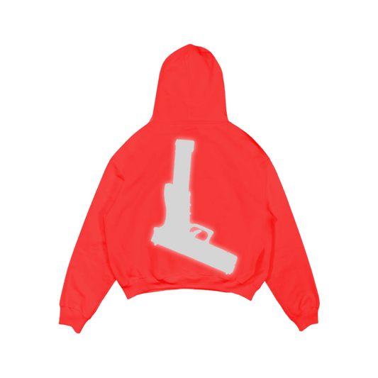 Glock Only Reflective Hoodie - Red